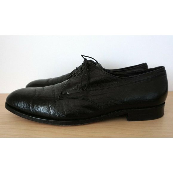 Florsheim Black Leather Oxfords Formal Work Imperial Career Dress Shoes 11.5 C main image 8